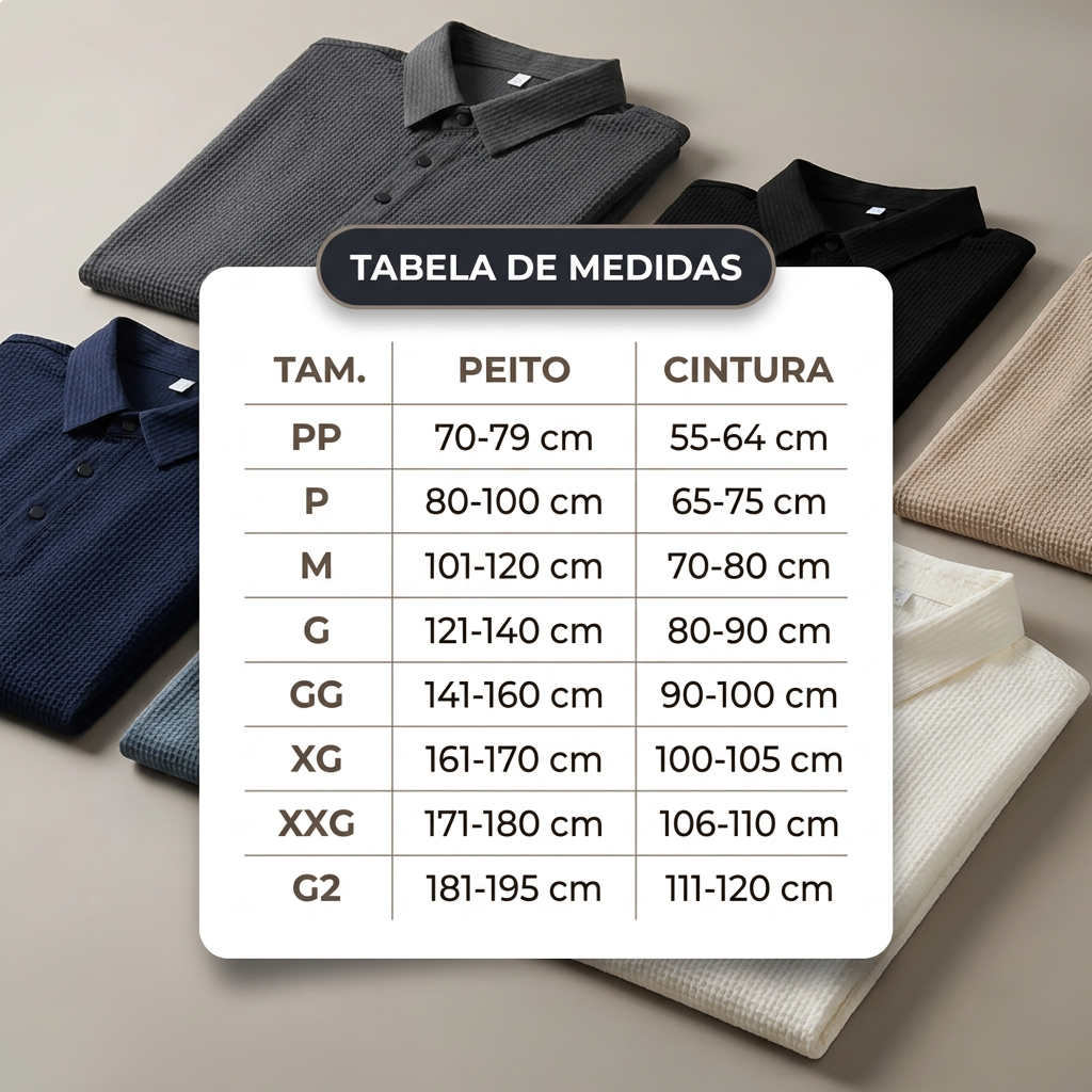 Camisa Polo Elegant Masculina - foto 6